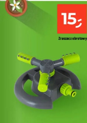 Zraszacz obrotowy