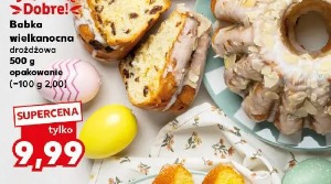 Babka wielkanocna drożdżowa