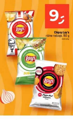 Chipsy Lay's różne rodzaje