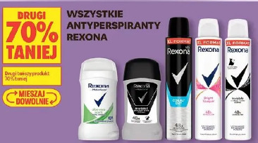 Wszystkie antyperspiranty Rexona
