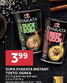 Zupa Oyakata instant Tokyo, Osaka