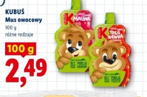 Kubuś Mus owocowy