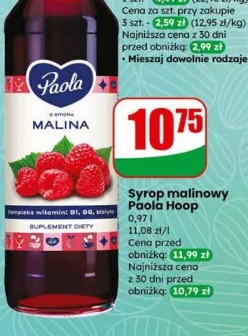 Syrop malinowy Paola Hoop