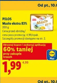 Pilos Masło ekstra 83%