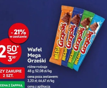 Wafel Mega Grześki