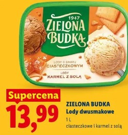 Zielona Budka Lody dwusmakowe