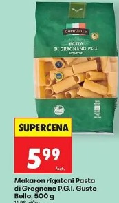 Makaron rigatoni Pasta di Gragnano P.G.I. Gusto Bello