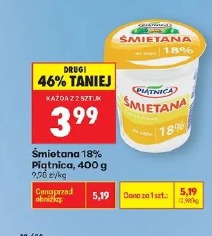 Śmietana 18% Piątnica