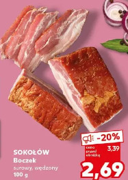 Sokołów Boczek surowy, wędzony