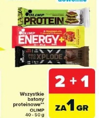 Wszystkie batony proteinowe* OLIMP