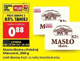 Masło Ekstra z Polskiej Mleczarni