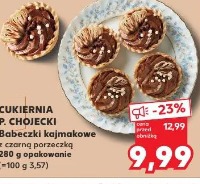 Cukiernia P. Chojęcki Babeczki kajmakowe z czarną porzeczką