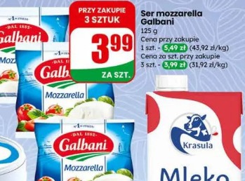 Ser mozzarella Galbani