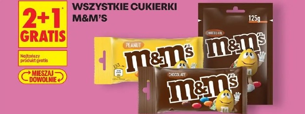 Wszystkie cukierki M&M's