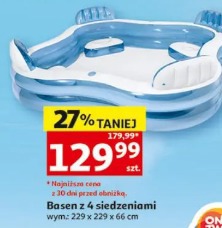 Basen z 4 siedzeniami