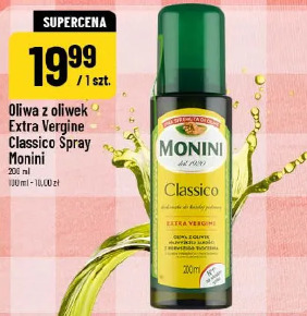 Oliwa z oliwek Extra Vergine Classico Spray Monini