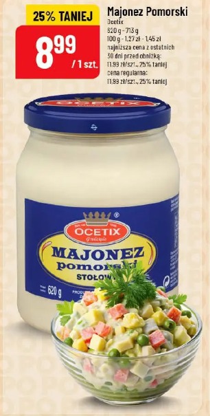 Majonez Pomorski Ocetix