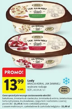 Lody Bracia Koral Jak Dawniej