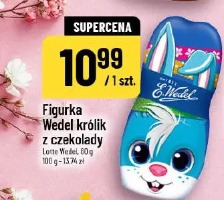 Figurka Wedel królik z czekolady