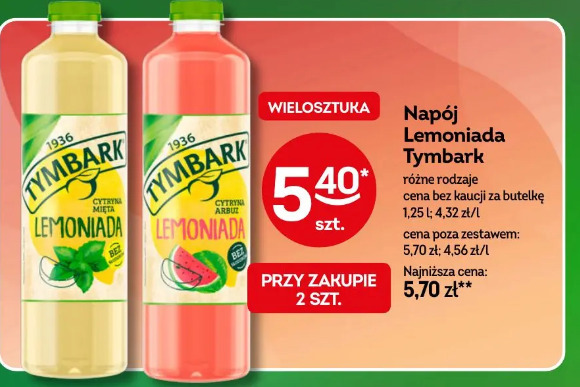 Napój Lemoniada Tymbark