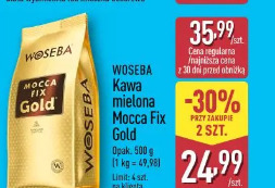 Woseba Kawa mielona Mocca Fix Gold