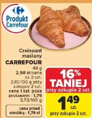 Croissant maślany Carrefour
