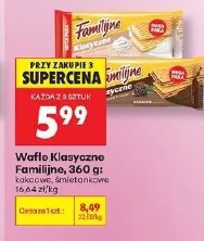 Familijne Wafle Klasyczne