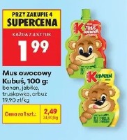 Mus owocowy Kubuś