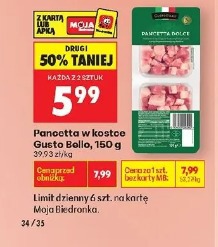 Pancetta w kostce Gusto Bello