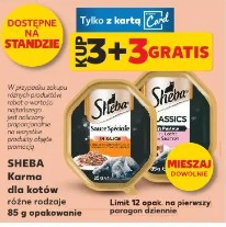 Sheba Karma dla kotów różne rodzaje