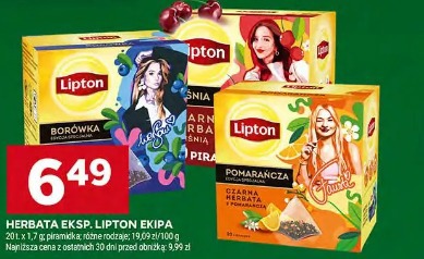 Herbata eksp. Lipton Ekipa