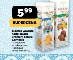 Ciastka włoskie nadziewane kremem Solare Cornellis