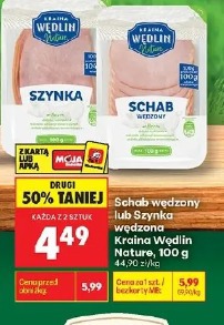 Schab wędzony lub Szynka wędzona Kraina Wędlin Nature