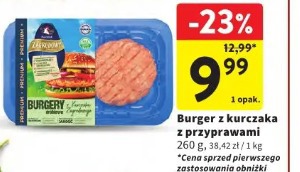 Burger z kurczaka z przyprawami ZAKRĘCONY