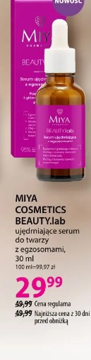 MIYA COSMETICS BEAUTY.lab ujędrniające serum do twarzy z egzosomami