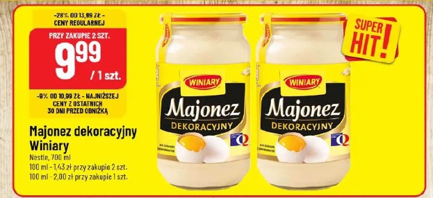 Majonez dekoracyjny Winiary