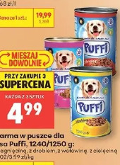 Puffi karma w puszce dla psa, 1240/1250 g