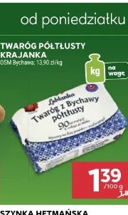 Twaróg półtłusty krajanka OSM Bychawa