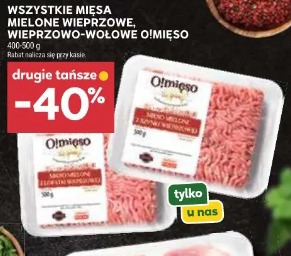 Wszystkie mięsa mielone wieprzowe, wieprzowo-wołowe O!Mięso