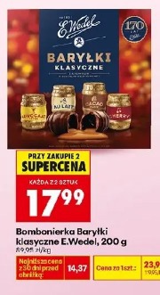 Bombonierka Baryłki klasyczne E.Wedel