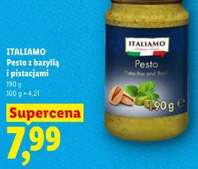 Italiamo Pesto z bazylią i pistacjami
