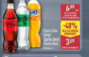 Coca Cola Zero/Sprite Zero/Fanta Zero