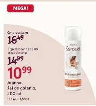Joanna, żel do golenia