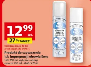 Produkt do czyszczenia lub impregnacji obuwia Emu
