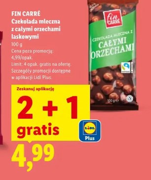 Czekolada mleczna z całymi orzechami laskowymi