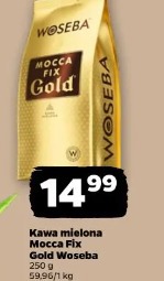 Kawa mielona Mocca Fix Gold Woseba