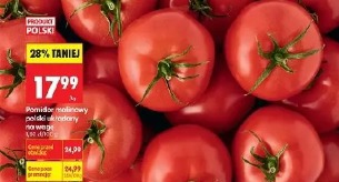 Pomidor malinowy krajowy szklarniowy