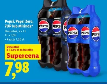 Pepsi, Pepsi Zero, 7UP lub Mirinda Dwusztuk