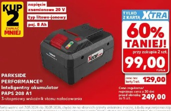 Parkside Performance Inteligentny akumulator PAPS 208 A1