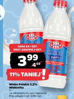 Mleko Polskie 3,2% Mlekovita